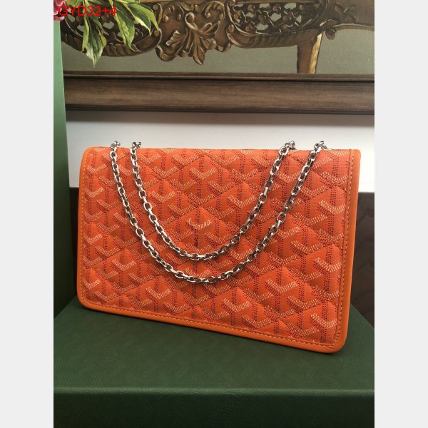 Réplique Goyard Chaîne pas cher Alexandre III Sac orange Répliques de sacs